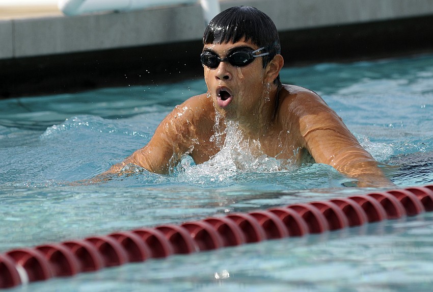 Braden Riverâ€™s Fernando Soto swam two individual events and two relay events for the Pirates.