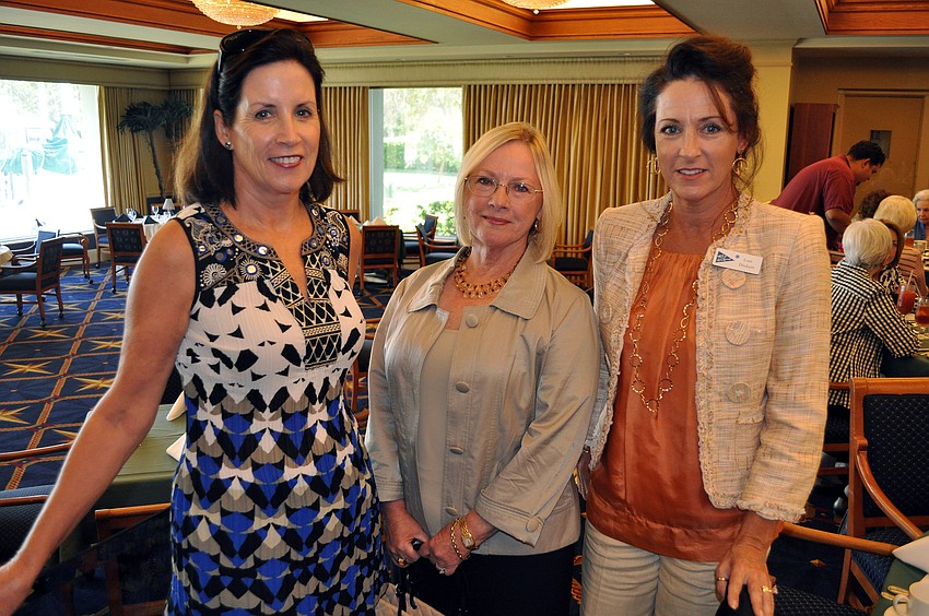 Medora Fry, Barbara Sananderes and Lori Dickert