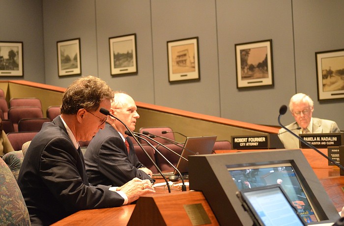 The Sylint Group Inc. President John Jorgensen, center, said it was difficult to determine exactly what city emails were deleted and which sensitive information was accessed.