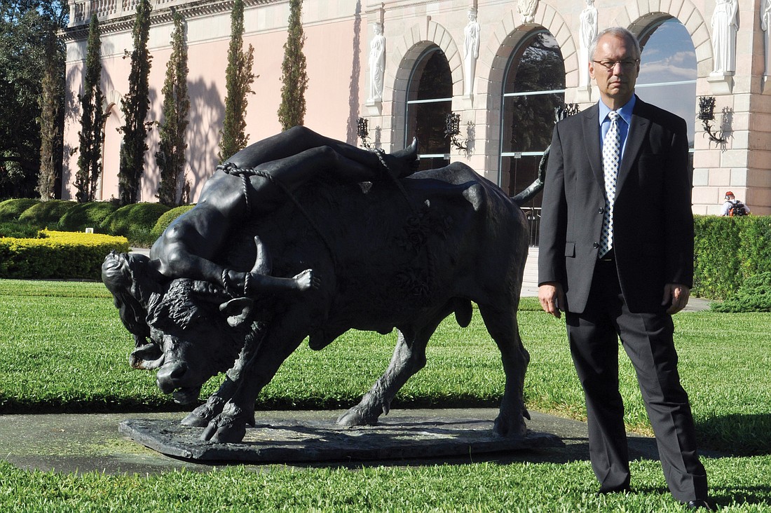 Steven High has grabbed the bull by the horns during his first year as executive director of The John and Mable Ringling Museum of Art.