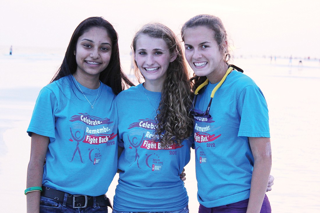 Neena Patel, Olivia Bockler and Allison Davis. Courtesy photo.