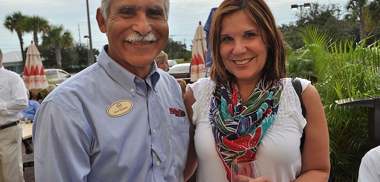 Oscar Rodriguez and Ellen Nicholson