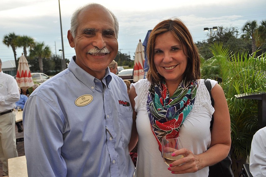 Oscar Rodriguez and Ellen Nicholson