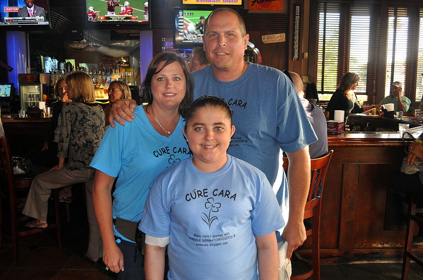 Krissy and Chuck Castellana with Krissyâ€™s daughter, Cara Bodziak, 13