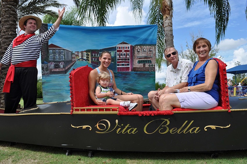 Robin Quinten and her son, Mason, made sure to get a family picture with Robinâ€™s parents, Robin and Rosalie Jones.