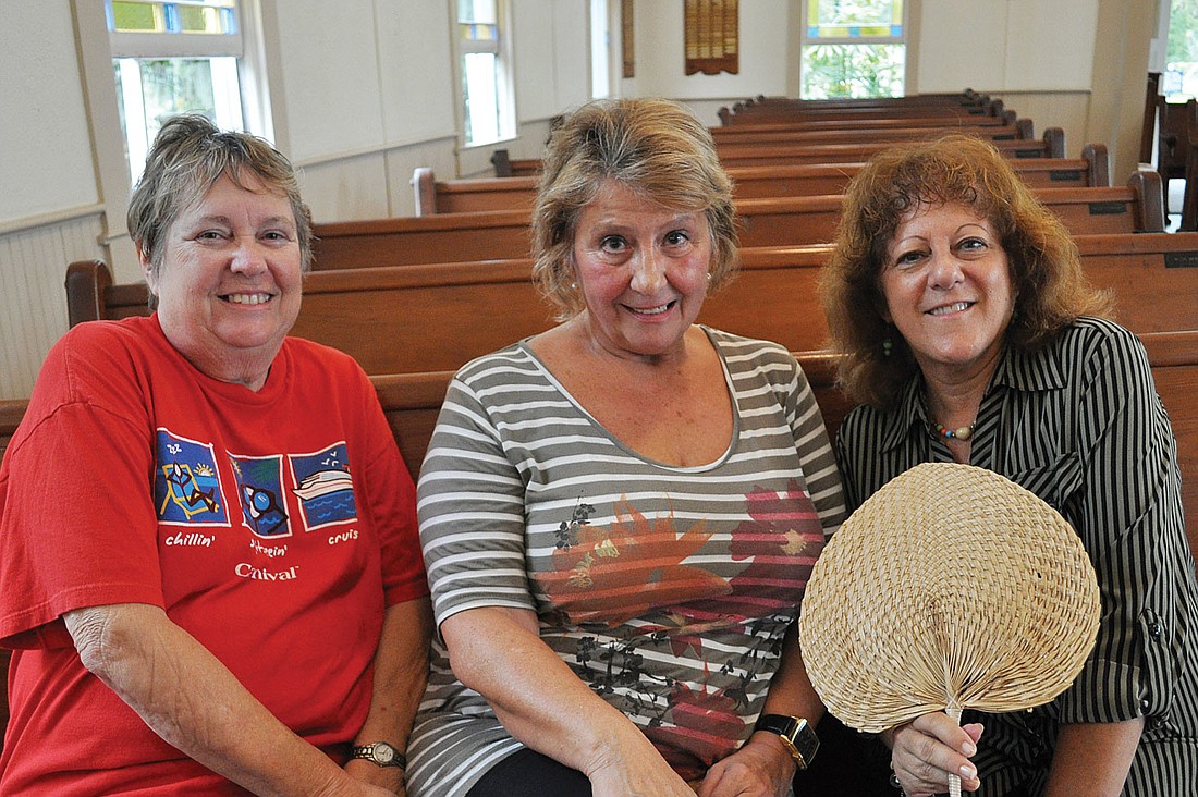 East County residents Patricia McCullen, Caroline Cox and Leona Braun will put their acting skills to use this weekend during an interactive show, in which they play some of the areaÃ¢â‚¬â„¢s original settlers.