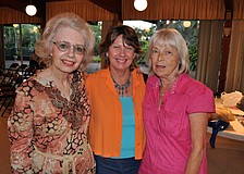 Manatee-Sarasota Sierra Group Chair Linda Jones, Sandi Dillon and Gerlinde Kohl