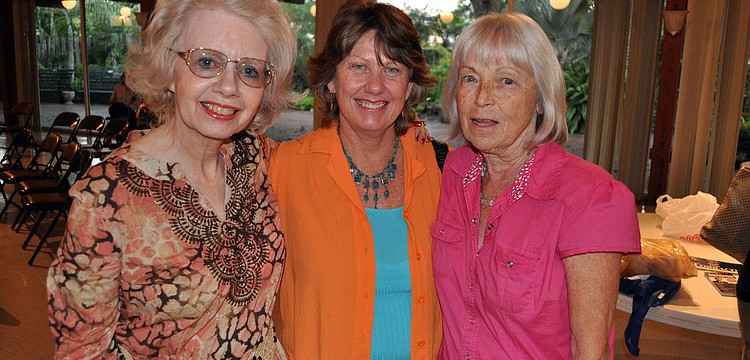 Manatee-Sarasota Sierra Group Chair Linda Jones, Sandi Dillon and Gerlinde Kohl