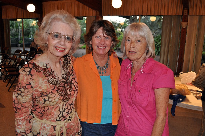 Manatee-Sarasota Sierra Group Chair Linda Jones, Sandi Dillon and Gerlinde Kohl