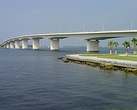 About 14,000 of raw wastewater spilled into Sarasota Bay at Ringling Causeway Park.
