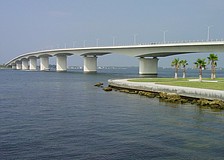 About 14,000 of raw wastewater spilled into Sarasota Bay at Ringling Causeway Park.