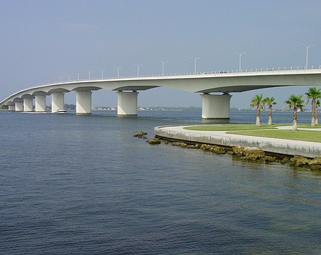 About 14,000 of raw wastewater spilled into Sarasota Bay at Ringling Causeway Park.
