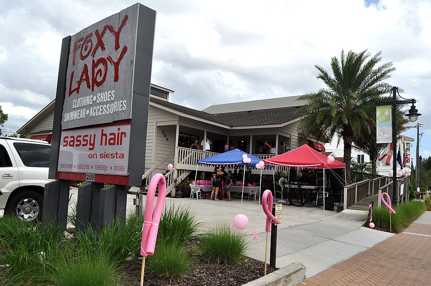 Foxy Lady and Sassy Hair Salon teamed to raise money for Team Believe, a group of eight that will be participating in the Susan G. Komen 3-Day Breast Cancer Walk the weekend of October 26th in Tampa.