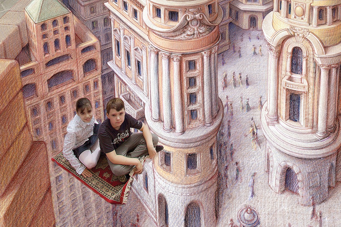 "Art is a visual language. It's a way to think, a way to see the world and understand the world, which is different from words," Kurt Wenner says. "That was my greatest motivation Ã¢â‚¬â€ art was a way for me to understand the world." Courtesy.
