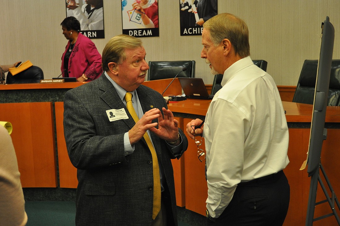 Dr. Wayne Blanton helped the School Board approve a tentative March 29 start date for the future Superintendent while settling on a $160,000-$195,000 salary for the hire.