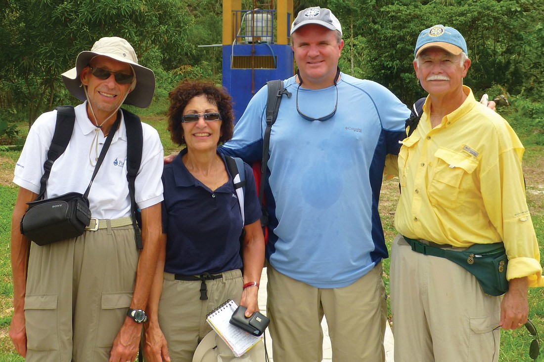 The Lakewood Ranch Peru Water Team Ã¢â‚¬â€ Michael and Judy Berlow, John Freeman and Ron Myers. Photos courtesy of Ron Myers