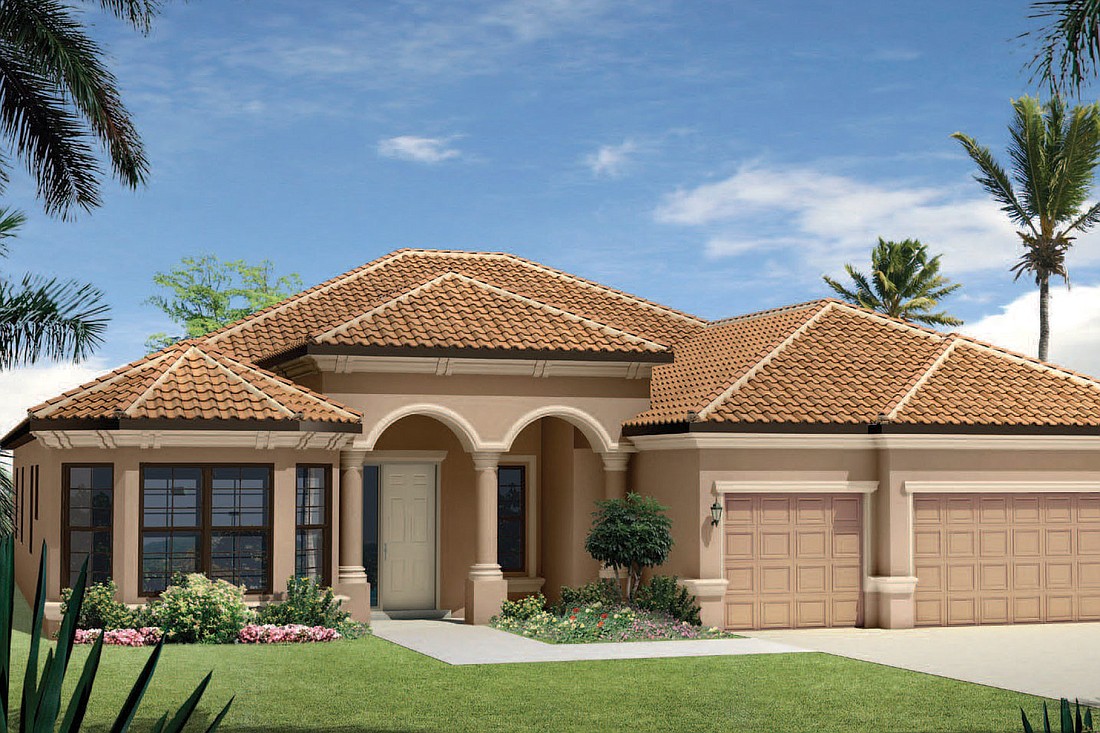 Lennar will offer homes similar to its existing Sawgrass model. Courtesy photo.