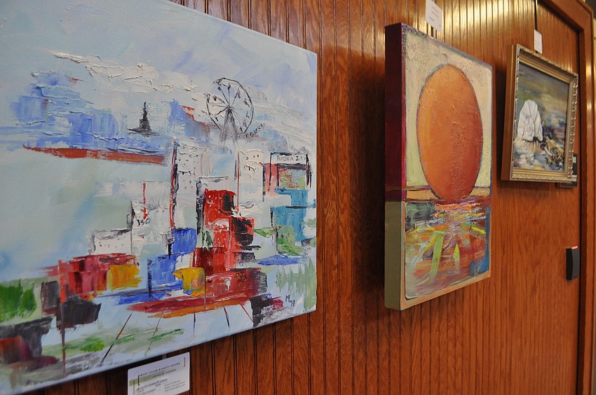 â€œSome of them I [paint] from pictures and some of them I do from my soul,â€ said painter Dr. Mary â€“ Louise Biasotti Hooper.