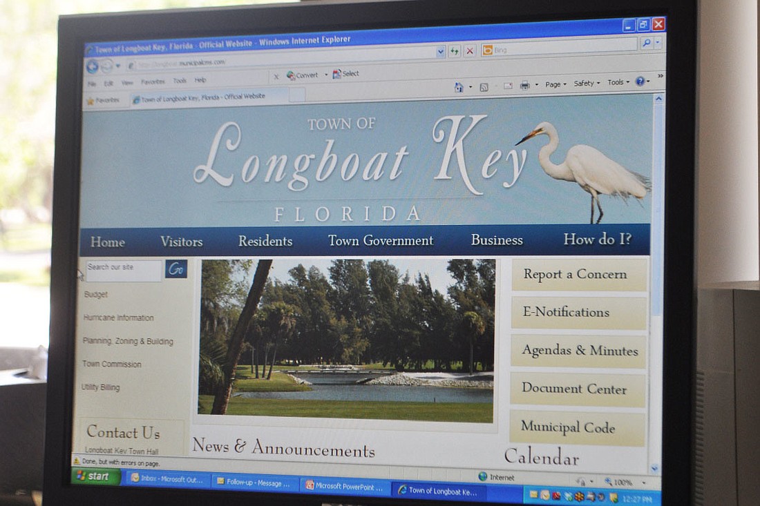 The new longboatkey.org will debut Thursday, Nov. 1.