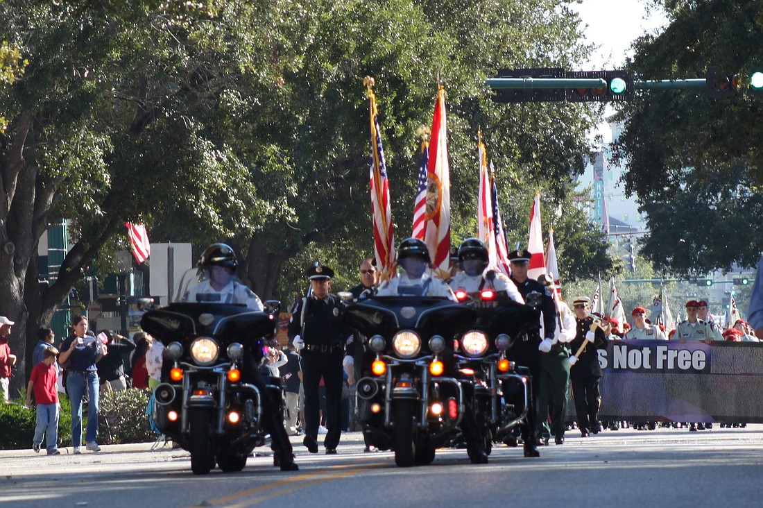 The theme for this yearÃ¢â‚¬â„¢s 2012 VeteransÃ¢â‚¬â„¢ Day ceremony is "For Those Who Serve." Courtesy photo.