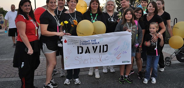 Team Silverbacks walked in memory of David Gigliotti.