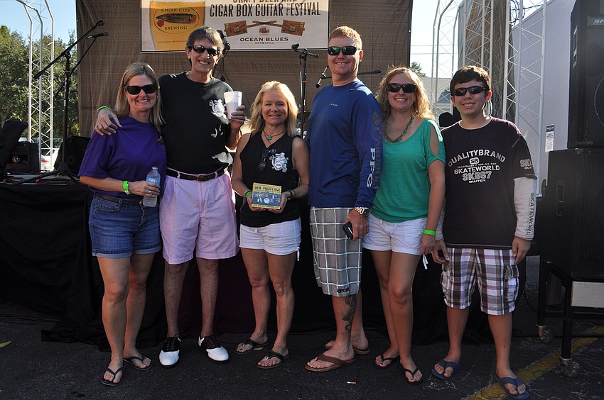 Lisa Kerr, Travis Lorrorn, Kara Collins, Rusty Driver, Emily Williams and Brendan Driver