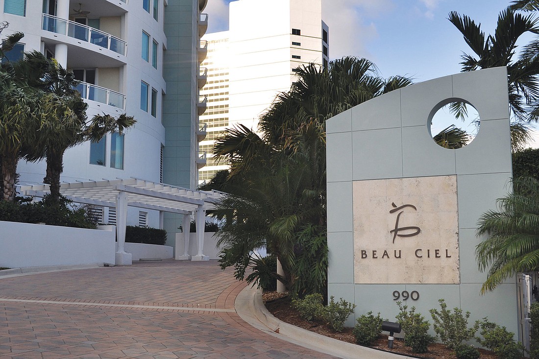 Unit 601 at Beau Ciel, 990 Blvd. of the Arts, sold for $1,525,000. File photo.