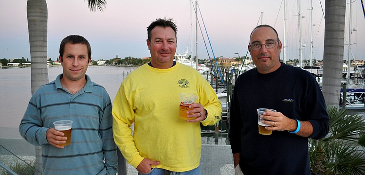 Rob Ploof, Jason Roznos and Lawson Mitchell