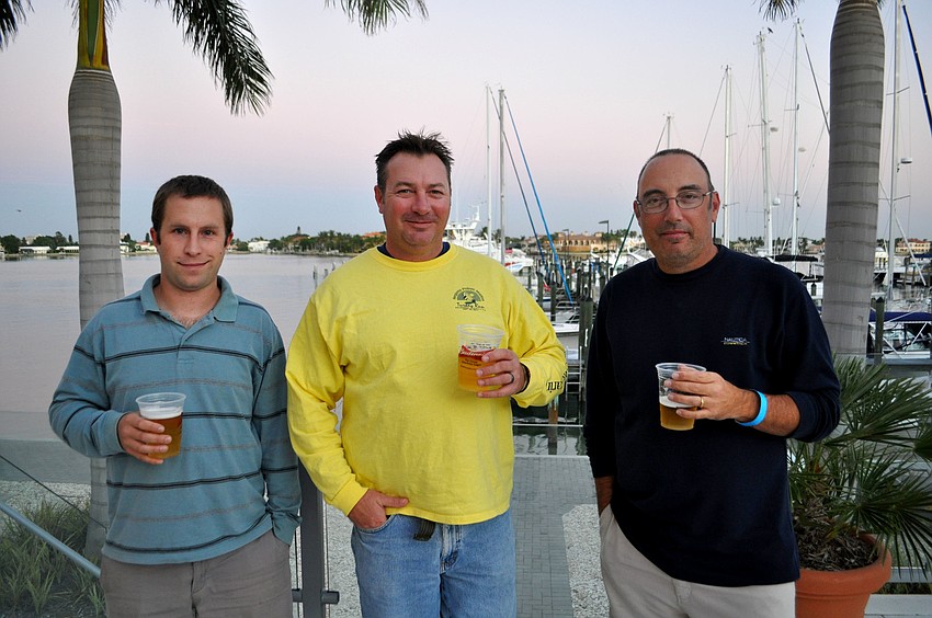 Rob Ploof, Jason Roznos and Lawson Mitchell