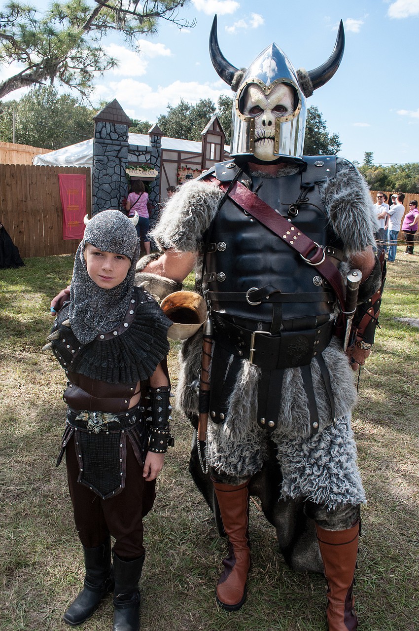 Matty Jr. came to the fair with his father Matty Stokes.