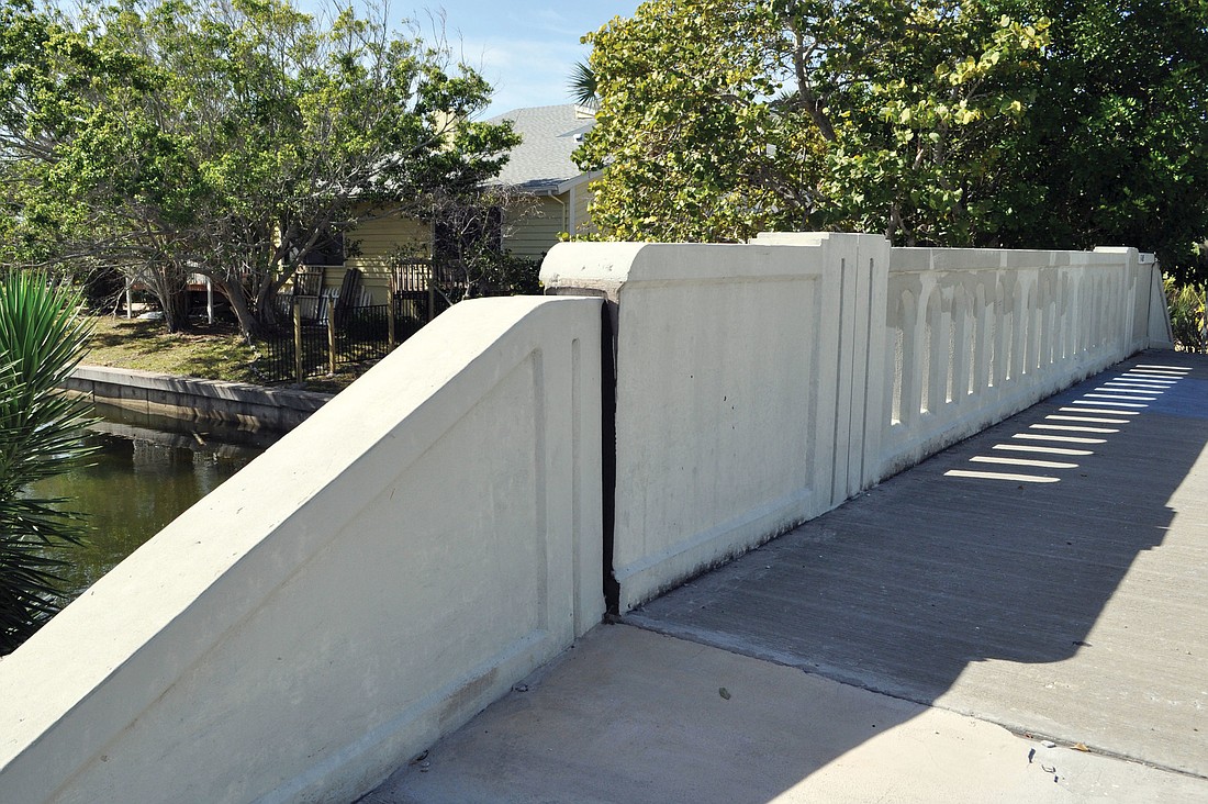 Sarasota County will repair two humpback bridges on Treasure Boat Way, along with six other bridges on Siesta Key, as part of a $637,000 rehabilitation effort.