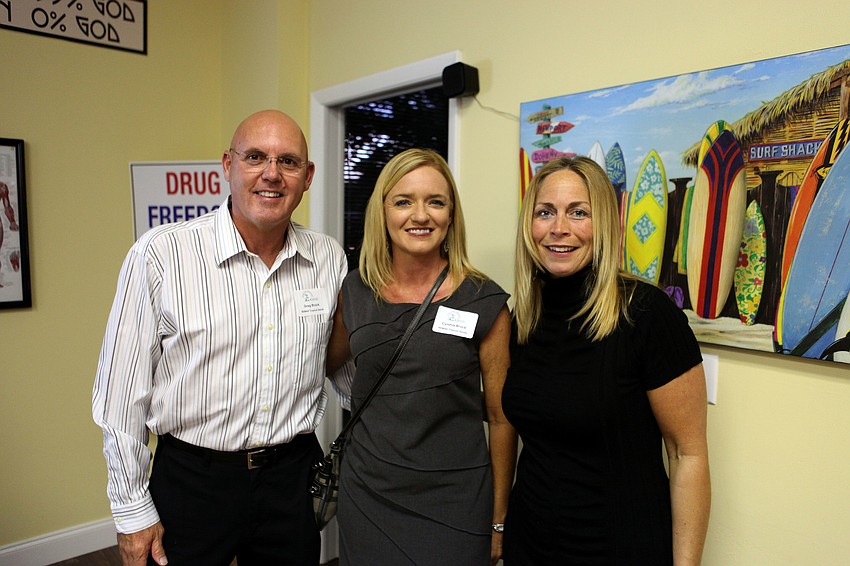 Greg and Cynthia Brock with Dr. Jennifer Norbits