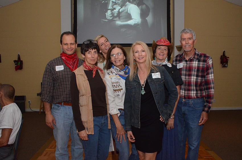Jonathan Taylor, Betsie Danner, Tammy Lloyd, Peg Davant, Ashley Burroughs, Grace Riker, and Vince Brennan