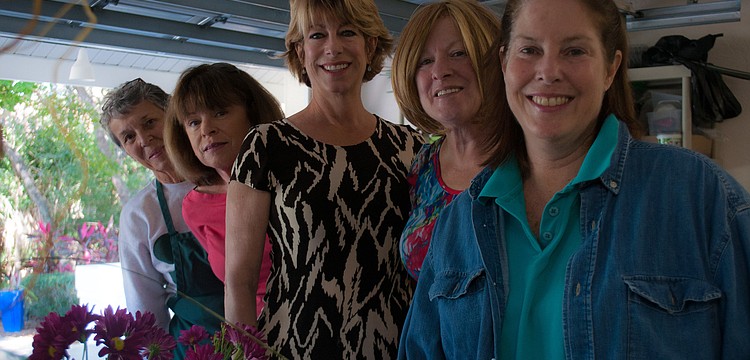 Jane Boehme, Kathy Gricius, Kim Freiwald, Sherry Linhart and Tory Newman