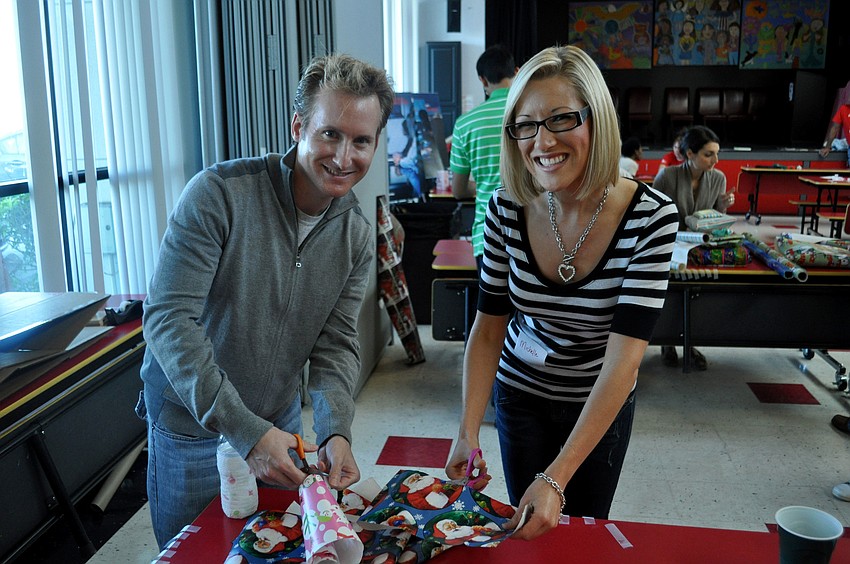 Josh Stone and Michelle Mohr