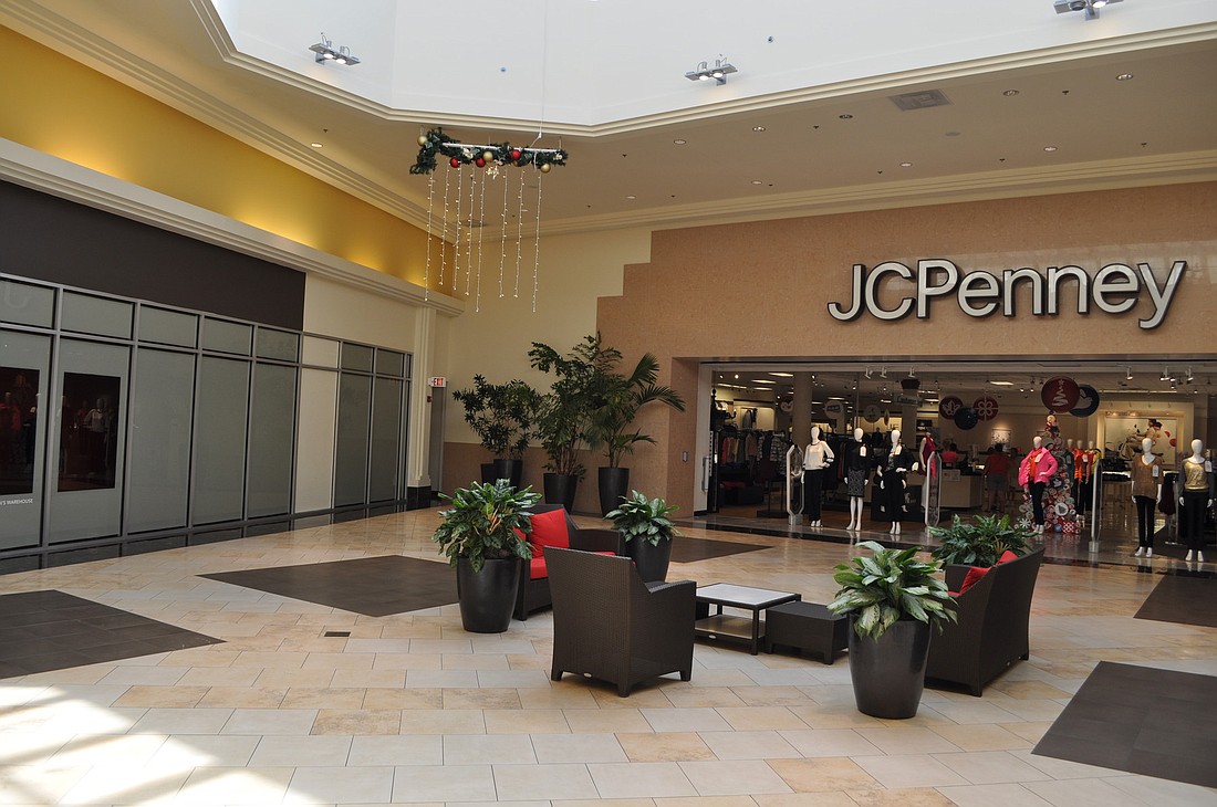 The temporary Gulf Gate Library location will be adjacent to JC Penny in Westfield Sarasota Square Mall.