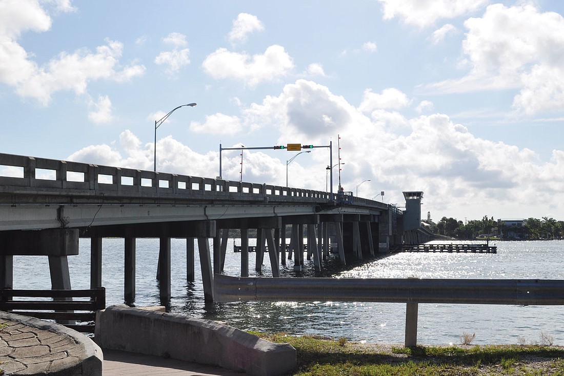 A contractor chosen by Sarasota County will replace sidewalks and parts of the seawall on Bay Island Park next year. File photo.