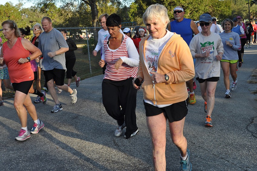 Runners of all ages participated in the event.