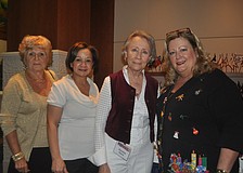 Regina Brown, Vilma Cooper of Saks Fifth Avenue, Zenobia Davis, Vicki Cole of Saks Fifth Avenue