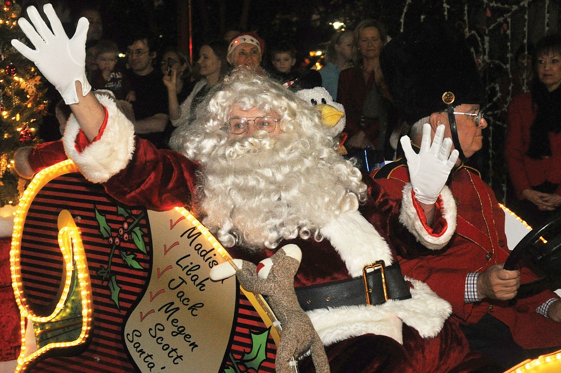 The event kicks off at 6 p.m. tonight with a Christmas Carol sing-along, followed by a Santa parade led by the Wells Fargo stage coach and the arrival of Santa in his sleigh. File Photo.