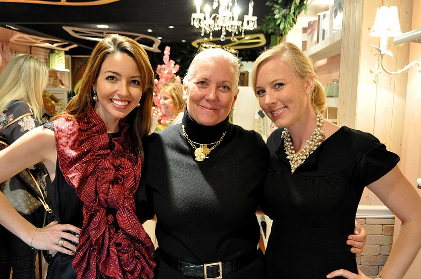 Diana Kelly, Ann Stocke and Stephanie Hannum