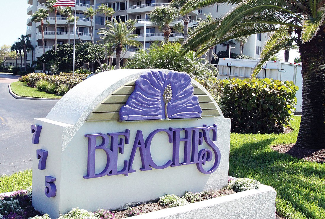 Unit 704 at The Beaches of Longboat Key has two bedrooms, two baths and 1,602 square feet of living area. It sold for $770,000. File photo.