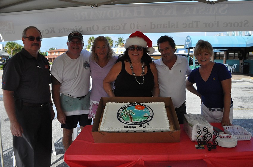 Jim Troiano, James Johnson, Liz Santangini, Patricia and Jim Hillier and Mary Mahoff