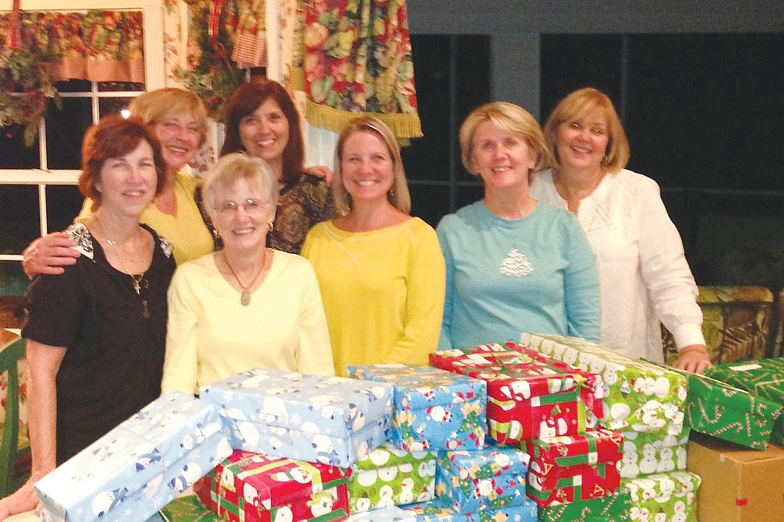 Pictured from left: Vicki Paoli, Renee Litzenberger, Leah McElroy, Bonnie Pinkerton, Amy Holland, Becky Ivko and Tami Uphaus. Mirian Yero was present, but is not pictured.