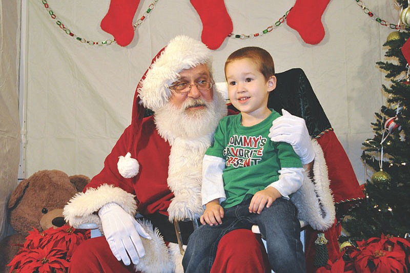 Guests can enjoy pictures with Santa, while at the event. File photo.