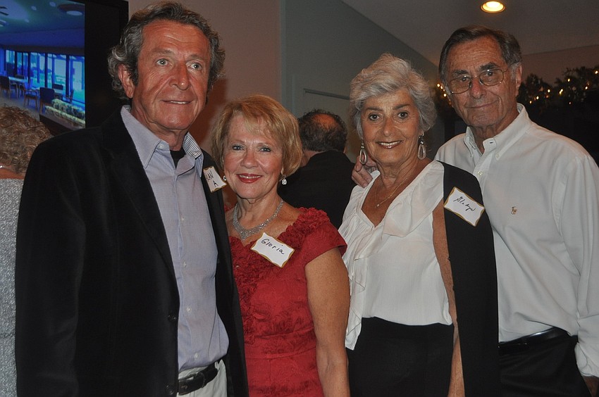 Alan Adler and Gloria Long with Gladys and Stanley Shapiro