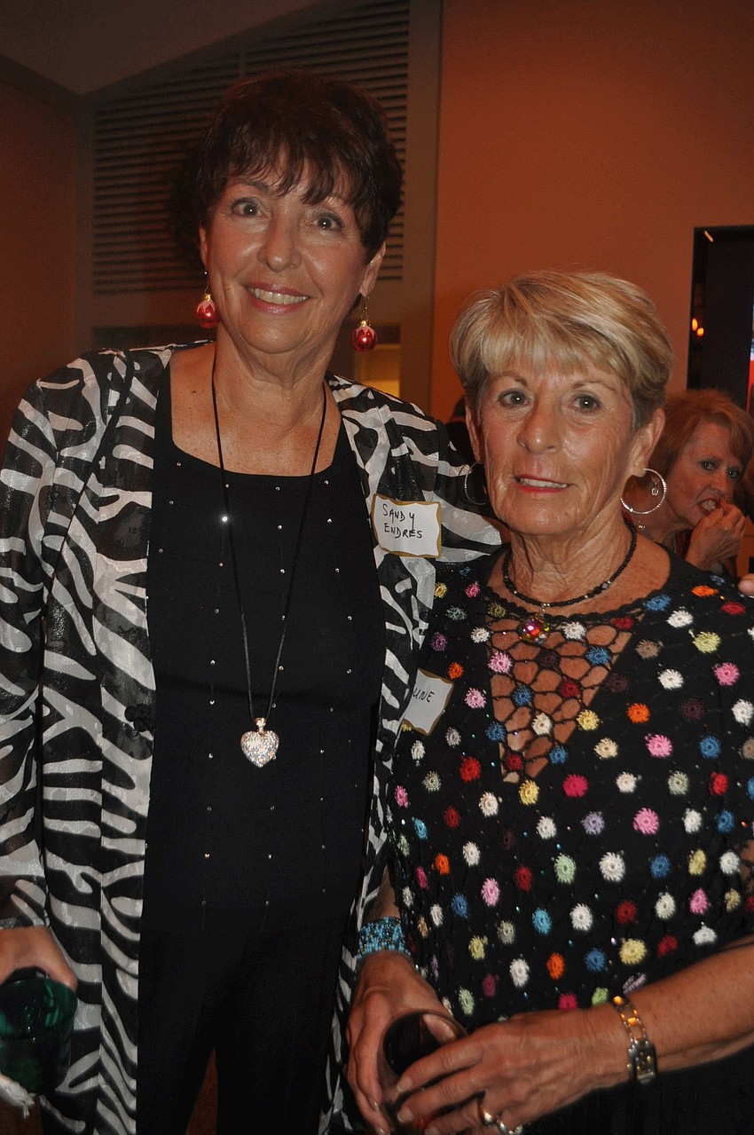 Sandy Endres with June Hessel