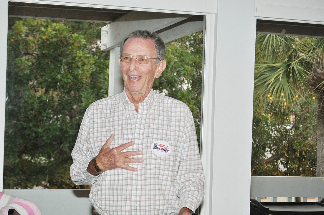 Vice Mayor David Brenner celebrated his re-election to the District 3 Longboat Key Town Commission seat March 20, at the Longboat Key Hilton Beachfront Resort.