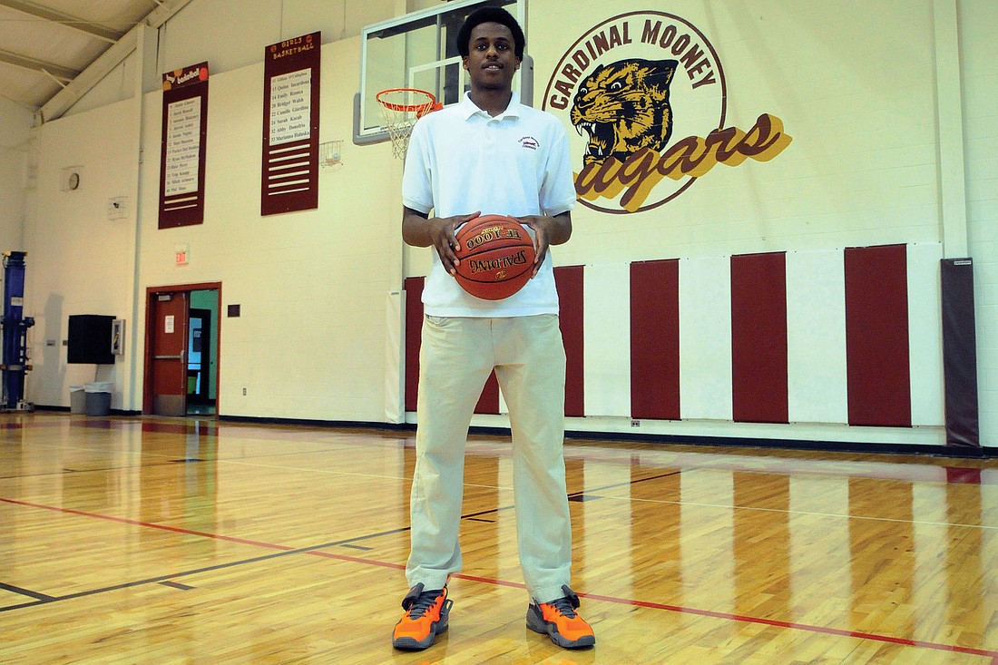 Cardinal Mooney High sophomore Antonio Blakeney has two goals this season: to haul in at least 10 rebounds in every game and to help the Cougars earn a trip to the Lakeland Center Ã¢â‚¬â€ the site of the Class 3A Final Four.