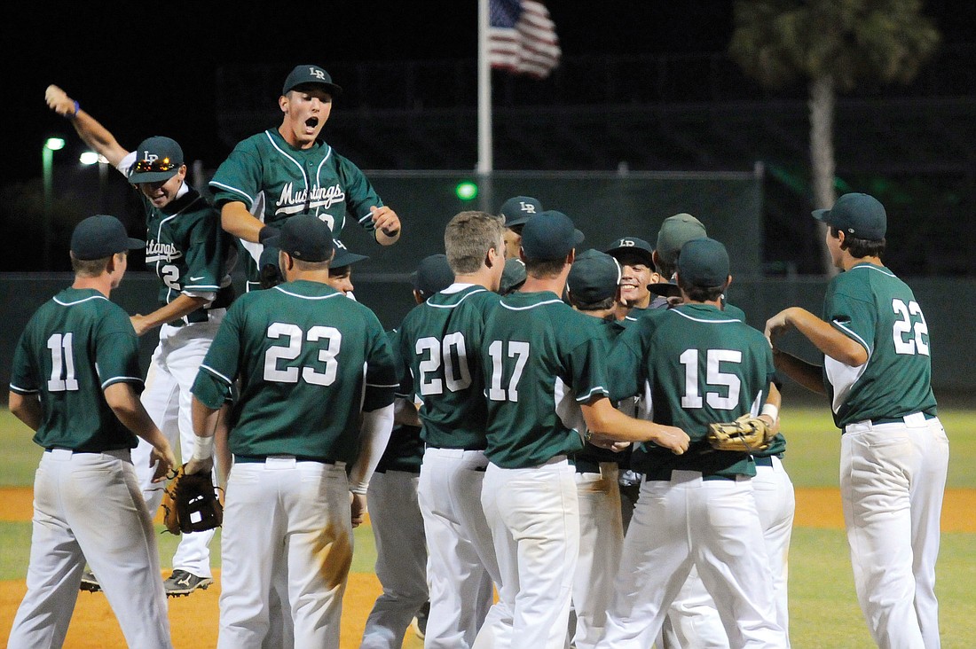 Behind the leadership of 12 seniors, the Lakewood Ranch High baseball team captured its first district title in nine years and advanced to the Class 6A state semifinals May 17.